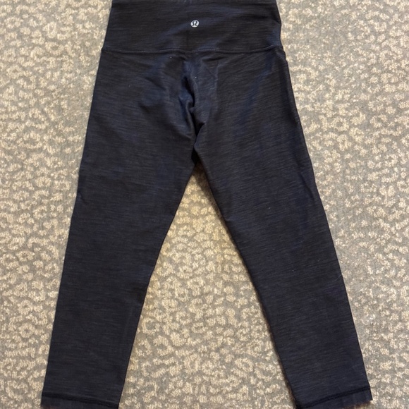 Lululemon Leggings Navy/Black Size 2 - Picture 2 of 3